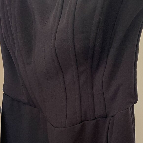 Passionate Admiration Black Strapless Bustier Maxi Dress, Size XS - Picture 7 of 10